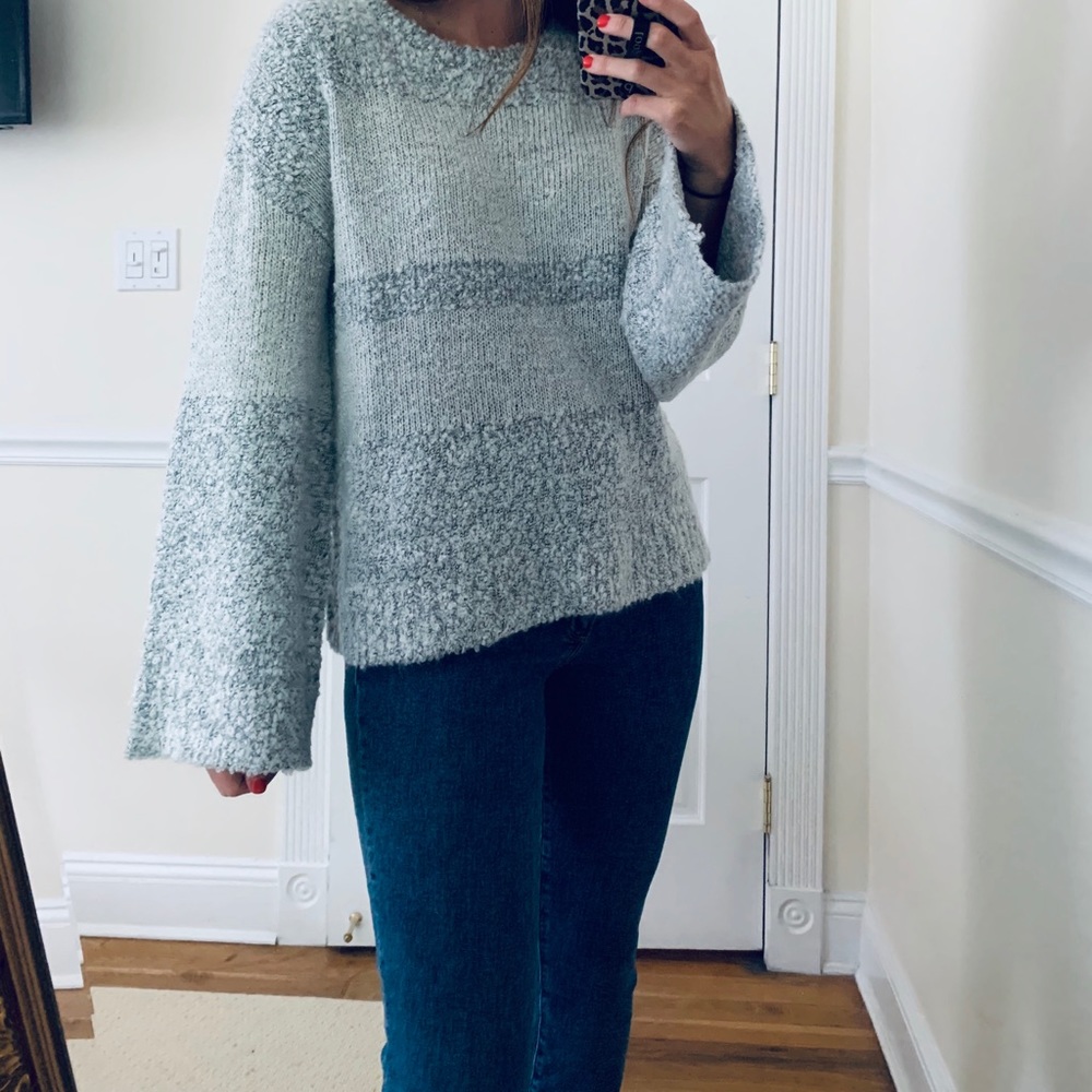 Cute bell sleeve sweater